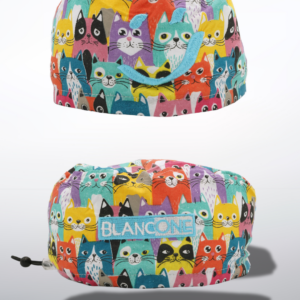 Cuffietta copricapo BlancOne® Funny Cats - [873516]